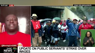Update on public servants' strike