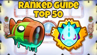 RANKED Bloonarius Tutorial || TOP 50 || Winterpark - BTD6