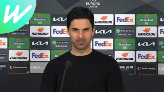 Slavia Prague 0-4 Arsenal (1-5 agg) | Mikel Arteta | QFs | Europa League | 2020/21 | UEL Presser