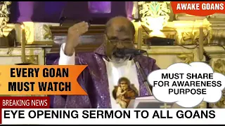 CATHOLIC PRIEST IMPORTANT EYE OPENING MESSAGE TO ALL GOANS ! MUST WATCH & SHARE