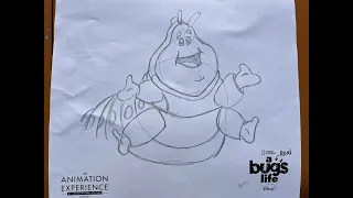 Live Video   - Let’s learn to draw Heimlich at Disney’s Animal Kingdom