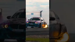 Just a E92 shooting some flames