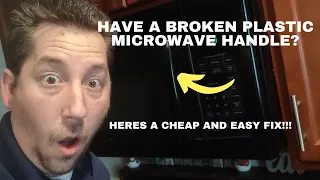 Broken microwave handle? Do this! 👀