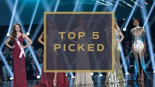 68th MU - TOP 5 FINALISTS CHOSEN! (2019) | Miss Universe