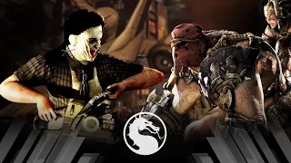 Mortal Kombat X - Leatherface Vs Ferra/Torr (Very Hard)