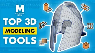 How to Use The Modeling Tools in Maya