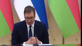 Izjava Vucic Azerbejdzan