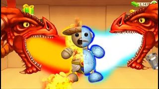 The Power of Fire and Ice | KICK THE BUDDY 2