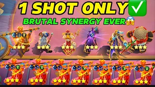 Magic chess “ THE MOST BRUTAL SYNERGY EVER😱🔥 | IN MAGIC CHESS NEW UPDATE 2024✅ | 1 SHOT ONLY ‼️💯MLBB