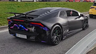 1030HP TWIN TURBO Lamborghini Huracan EVO - EXHAUST SOUND!!!