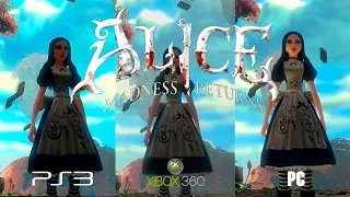 Alice: Madness Returns - PS3 vs Xbox 360 vs PC