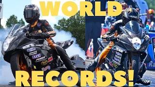 FULL RECORD-SMASHING EVENT! THE DAY PRO STREET MOTORCYCLE DRAG BIKE RACING CHANGED FOREVER! TURBOS!