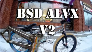 BSD ALVX V2 Unboxing & Frame Build @ Harvester Bikes