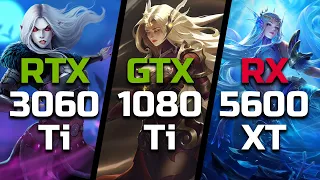 RTX 3060 Ti vs GTX 1080 Ti vs RX 5600 XT - Test in 9 Games