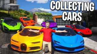 Collecting Millionaire Supercars In GTA RP!