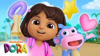 Dora’s Aventuras! #7 w/ Boots & Swiper 🗺 Learn About Shapes Mini Episode! | Dora & Friends