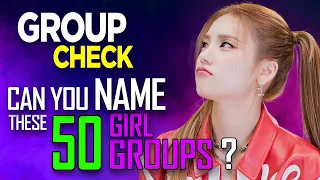 [KPOP GAME] CAN YOU NAME THESE 50 GIRL GROUPS ?