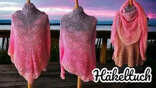 #184 15.000 Abo Tuch häkeln | Anleitung | DIY | #kathrinchenkirschblüte