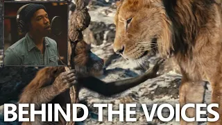 Disney's Mufasa: The Lion King (2024) Behind the Voice Actors Cast