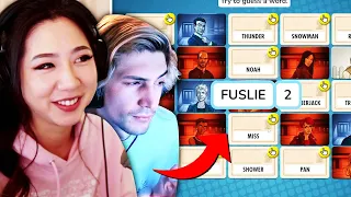 THE CLUE IS FUSLIE... ft. xQc, Sykkuno, Valkyrae