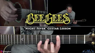 Bee Gees - Night Fever Guitar Lesson