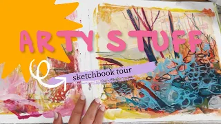 Arty Stuff - Sketchbook tour