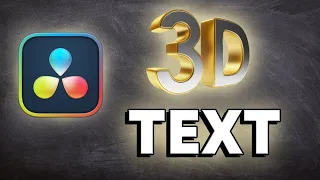 Basic 3D Text In Davinci Resolve 17 Fusion. Beginners Tutorial