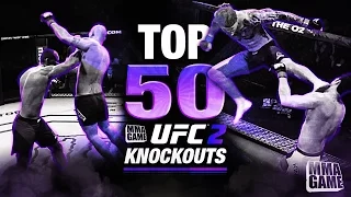 EA SPORTS UFC 2 - TOP 50 UFC 2 KNOCKOUTS - Community KO Video ep. 9