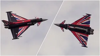 RIAT 2022 - 🇬🇧 Blackjack rips up RIAT, RAF Typhoon Display