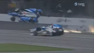 IndyCar Series 2017. All Crashes Compilation