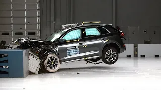2023 Audi Q5 updated moderate overlap IIHS crash test