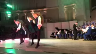 Ирландский танец в исполнении ансамбля пип им.В.С.Локтева