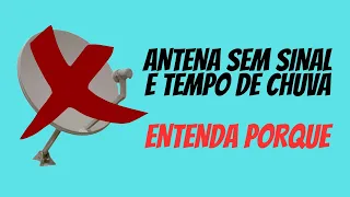 ENTENDA PORQUE SUA ANTENA FICA SEM SINAL EM TEMPO DE CHUVA