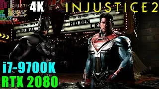 Injustice 2 RTX 2080 & 9700K@4.6GHz - Max Settings 4K