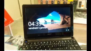 [ TUTO ] NETBOOK ACER ASPIRE  ( Réinitialisation aux paramètres d'usine sans CD )