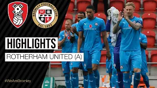 Highlights: Rotherham United 3-0 Bromley