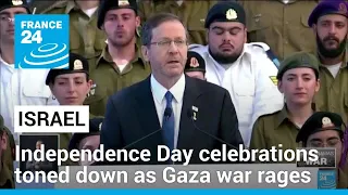 Israel Independence Day celebrations toned down as war rages in Gaza • FRANCE 24 English