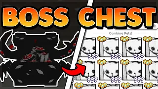 I DEFEATED SECRET CHEST BOSS In PET SIMULATOR 99! INSANE REWARDS! And MUCH MORE!