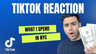 What I Spend in a Month in NYC - TikTok Reaction