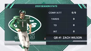 Madden NFL 21 - Miami Dolphins Vs New York Jets (Zach Wilson) (Madden 22 Rosters) PS4