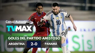 Argentina vs. Panamá (2-0) | Goles del Partido | Partido Amistoso 2023