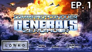 Let's play Command & Conquer Generals Zero Hour with Lowko! (Ep. 1)