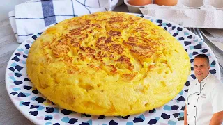 This potato omelette is healthier than fried and is outrageous. FIND OUT WHY!