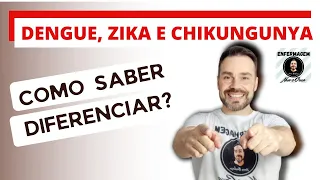 Como saber diferenciar DENGUE, ZIKA E CHIKUNGUNYA não passe mais trabalho, jeito fácil.