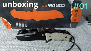 Unboxing faca force coyote