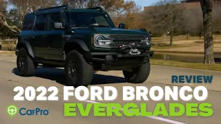 2022 Ford Bronco Everglades Review and Test Drive