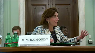 Capito Questions Commerce Secretary Raimondo on Department's Plans and Priorities.
