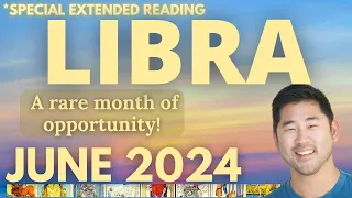 Libra June 2024 - FATED! ANOTHER RARE SPREAD PROVING ABUNDANCE COMES! 🌠😍 Tarot Horoscope ♎️