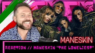 🇮🇹 REACTION 🇮🇹 | MANESKIN "THE LONELIEST" REACTION |  MANESKIN REACTION | THE LONELIEST REACTION