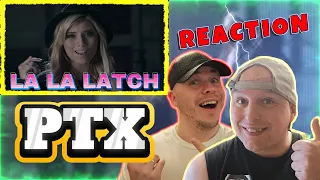 On another level! Pentatonix - La La Latch {mashup} REACTION